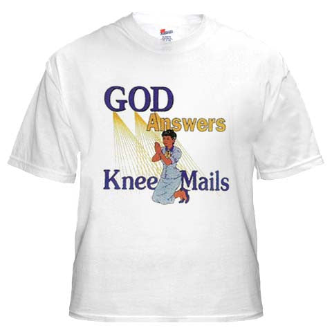 God Answers Knee Mail (Woman)